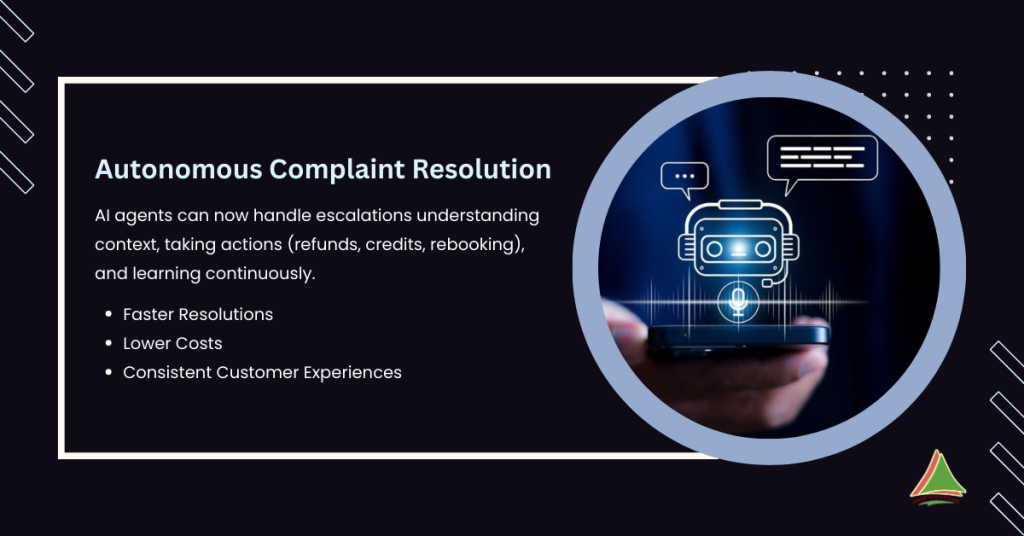 Autonomous Complaint Resolution – AI Agents Handling Escalations